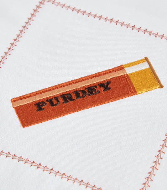 Purdey Cartridge Napkin In Rust