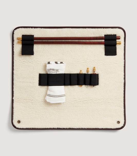Gun Cleaning Case with Shearling Lining