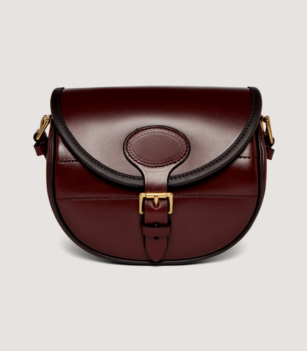 Special Edition Bridle Leather Cartridge Bag In Chestnut
