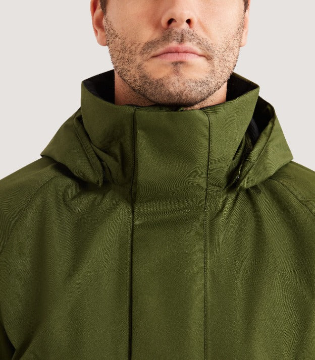 Men's Northumberland 2-In-1 Lightweight Coat In Pine Green
