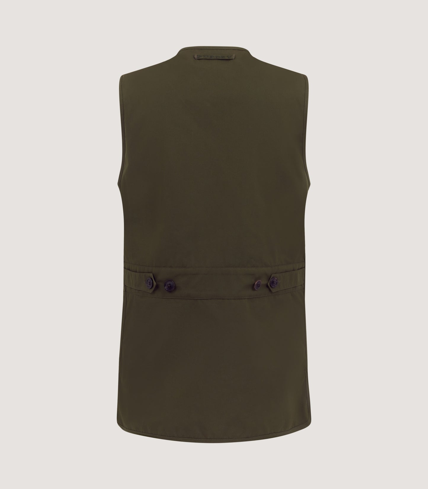 Men's Dawson Lightweight Shooting Vest in Dark Green