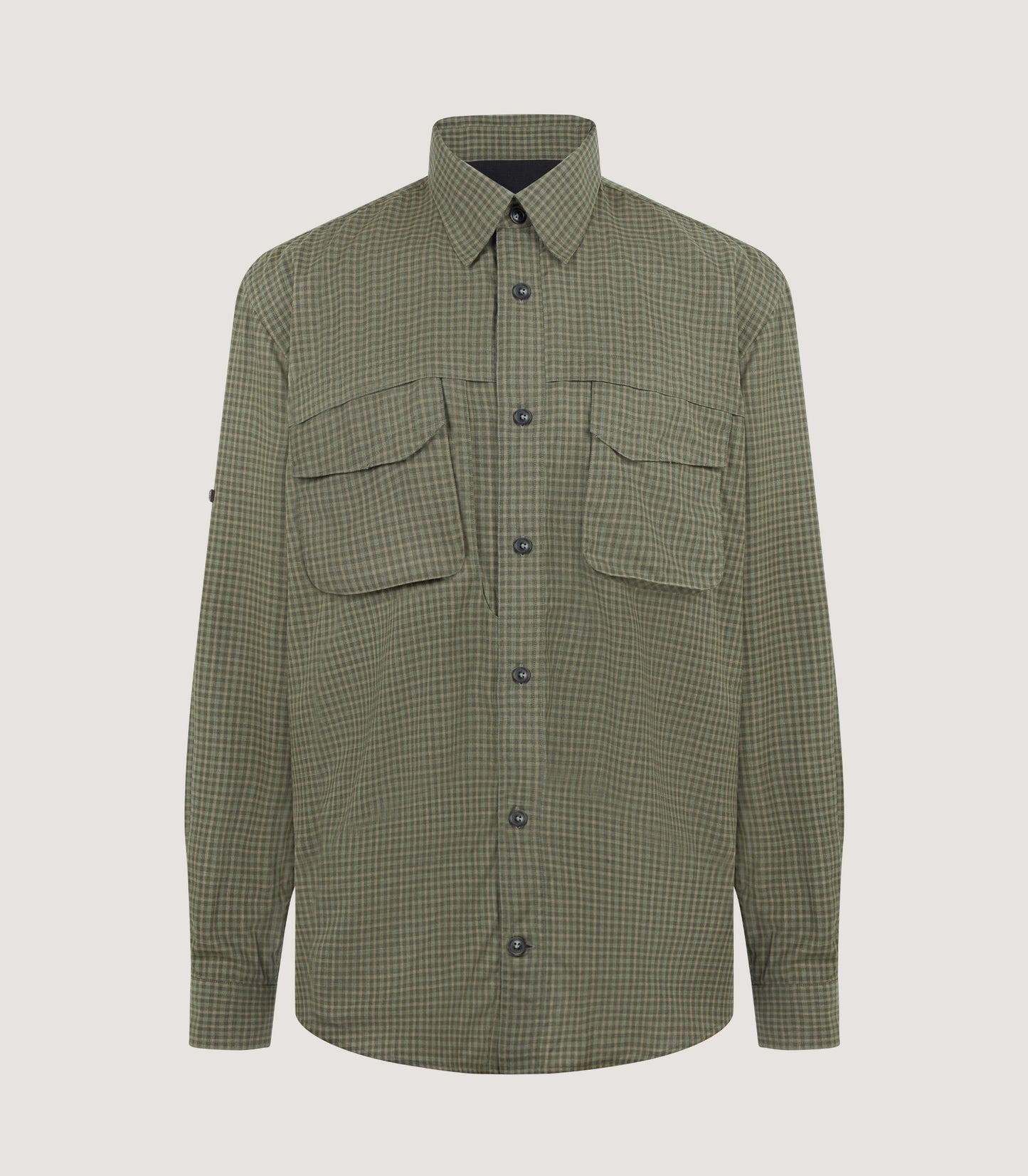 Men's Technical Merino Grouse Shirt in Loden