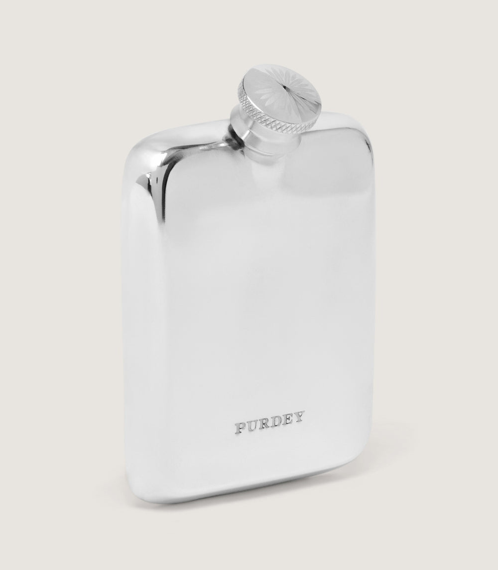Shirt Flask With Funnel In Pewter