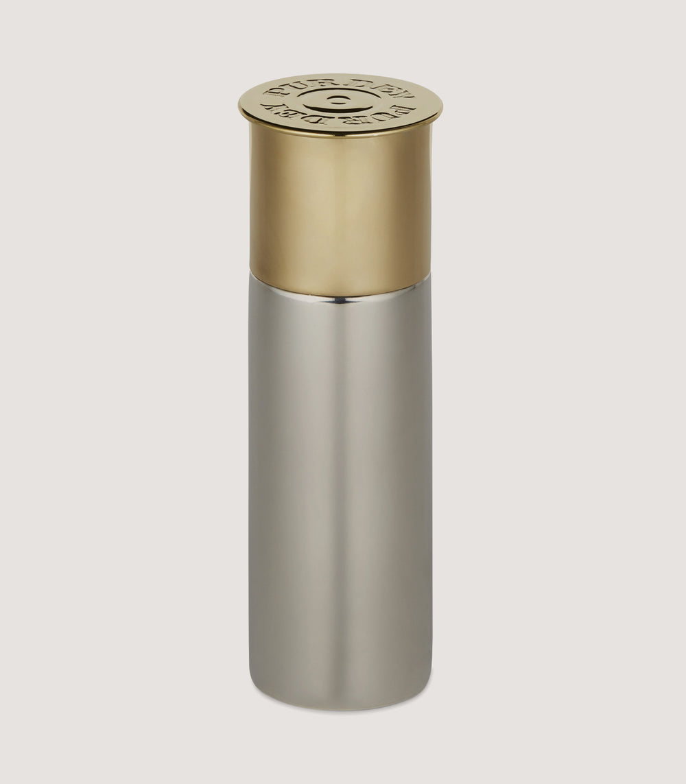 Pewter Cartridge Flask In Pewter