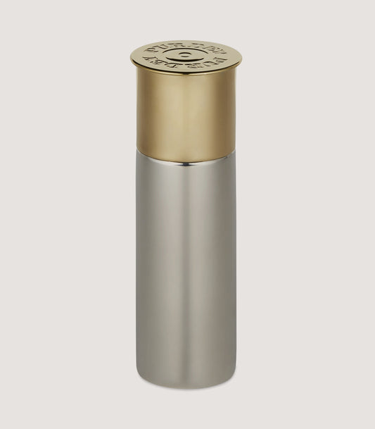 Pewter Cartridge Flask In Pewter