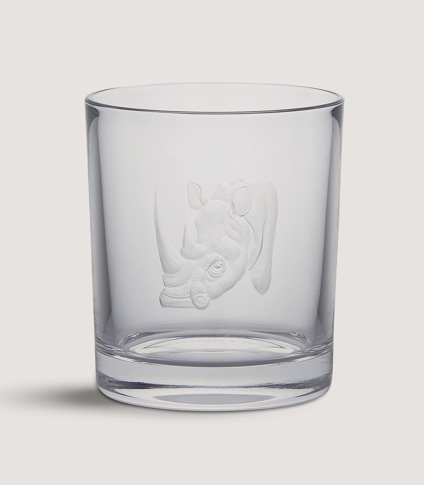 Big Five Crystal Tumbler - Rhino