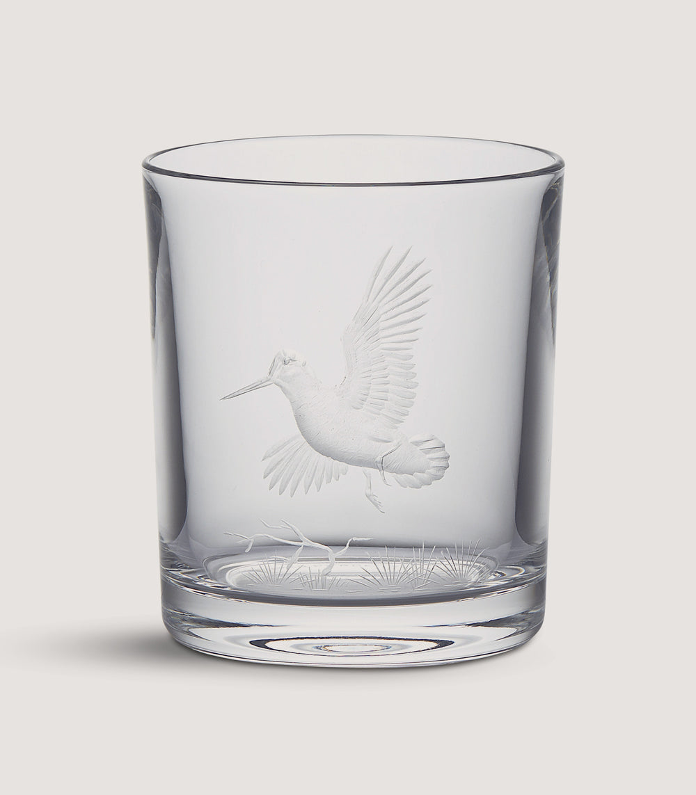 Crystal Tumbler - Woodcock