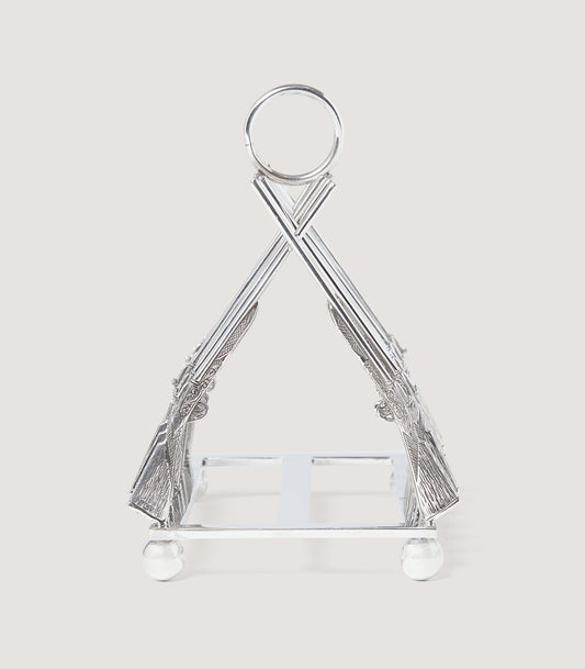 Silver Toast Rack In Silver