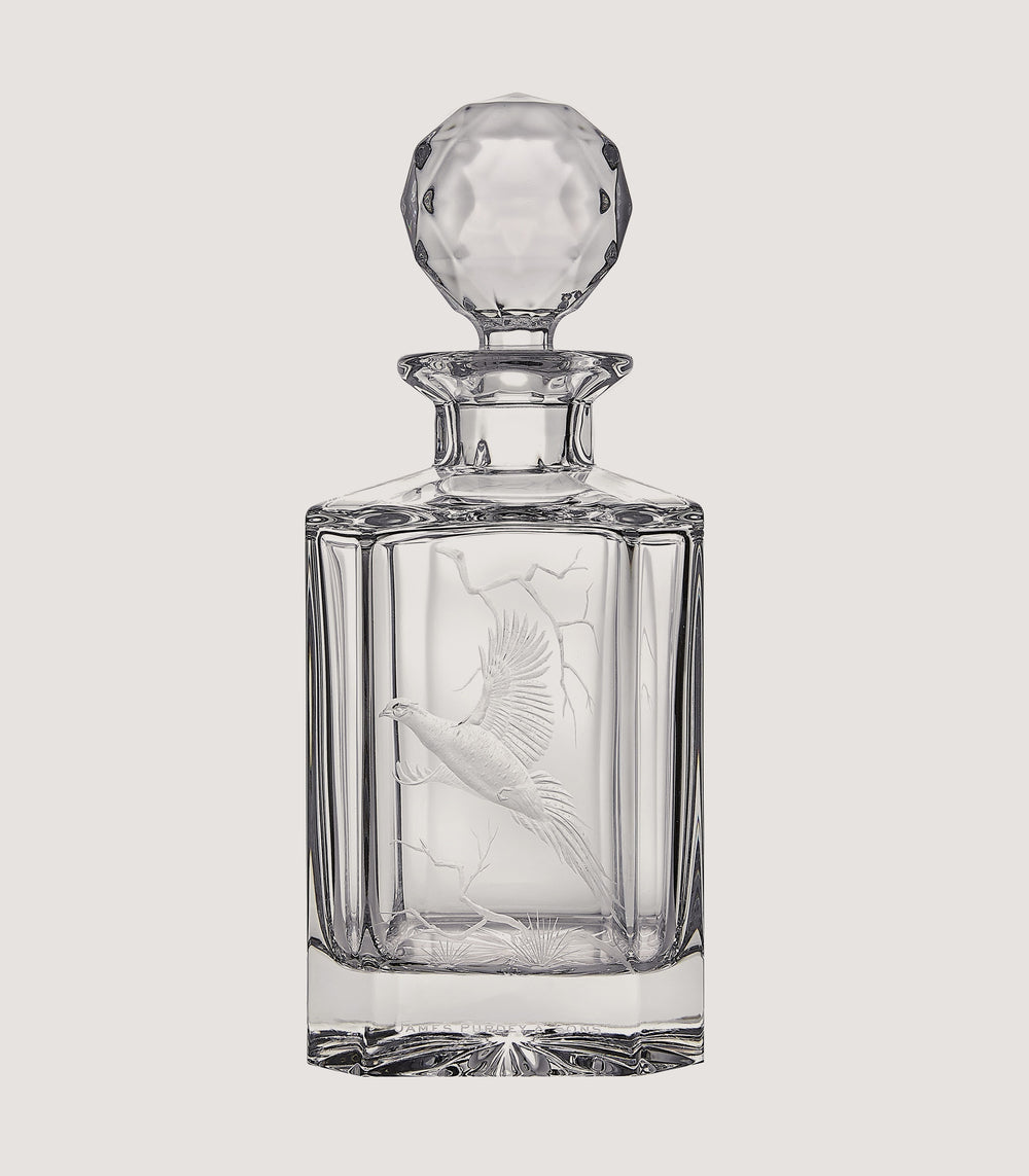 Crystal Decanter - Pheasant