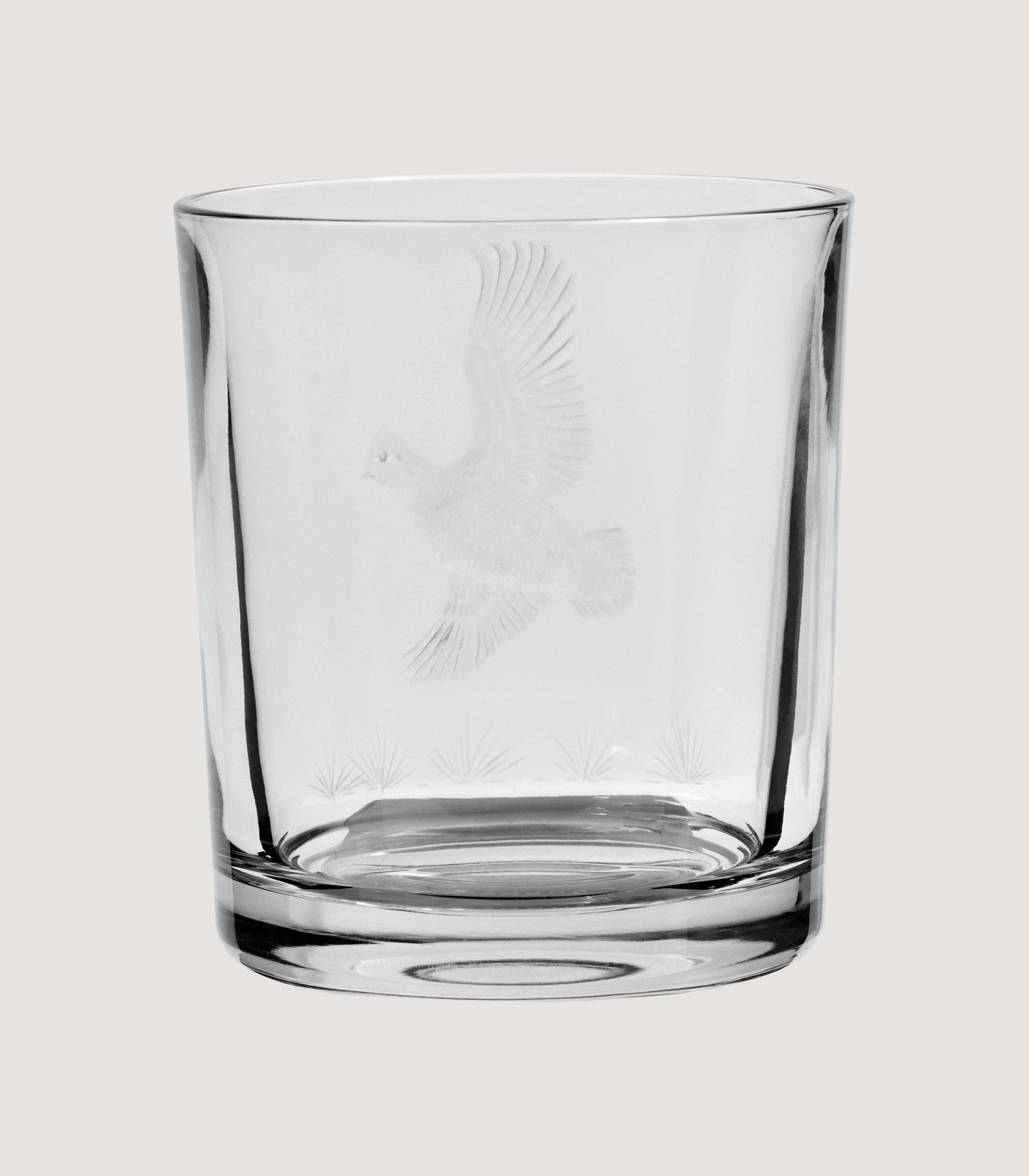 Crystal Tumbler - Bobwhite Quail