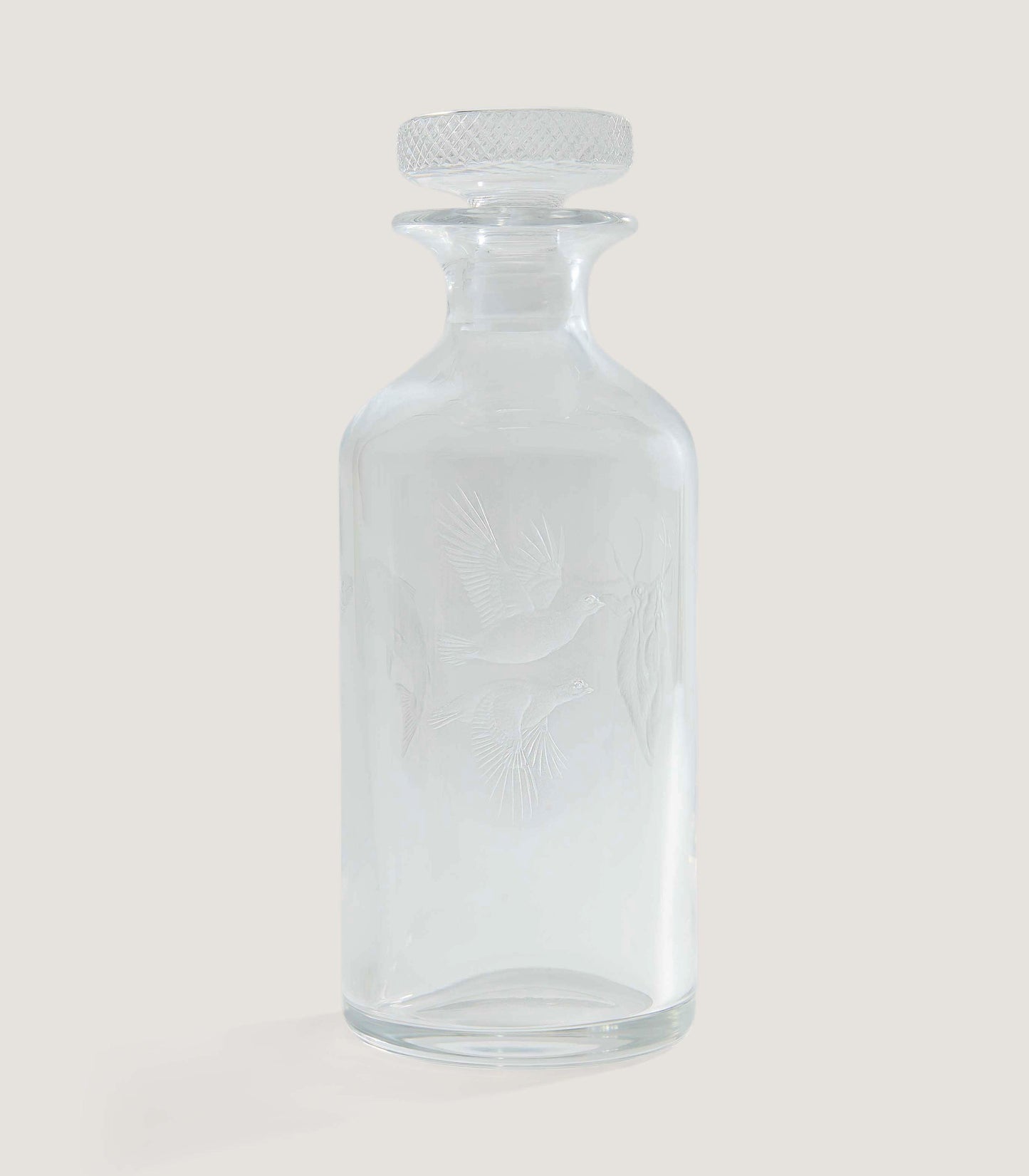 Copper Wheel Engraved Macnab Challenge Crystal Decanter