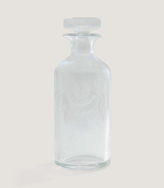 Copper Wheel Engraved Macnab Challenge Crystal Decanter