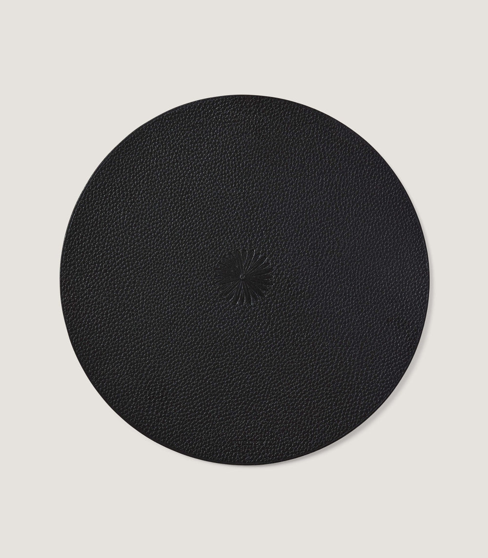 Leather Placemat in Dark Brown