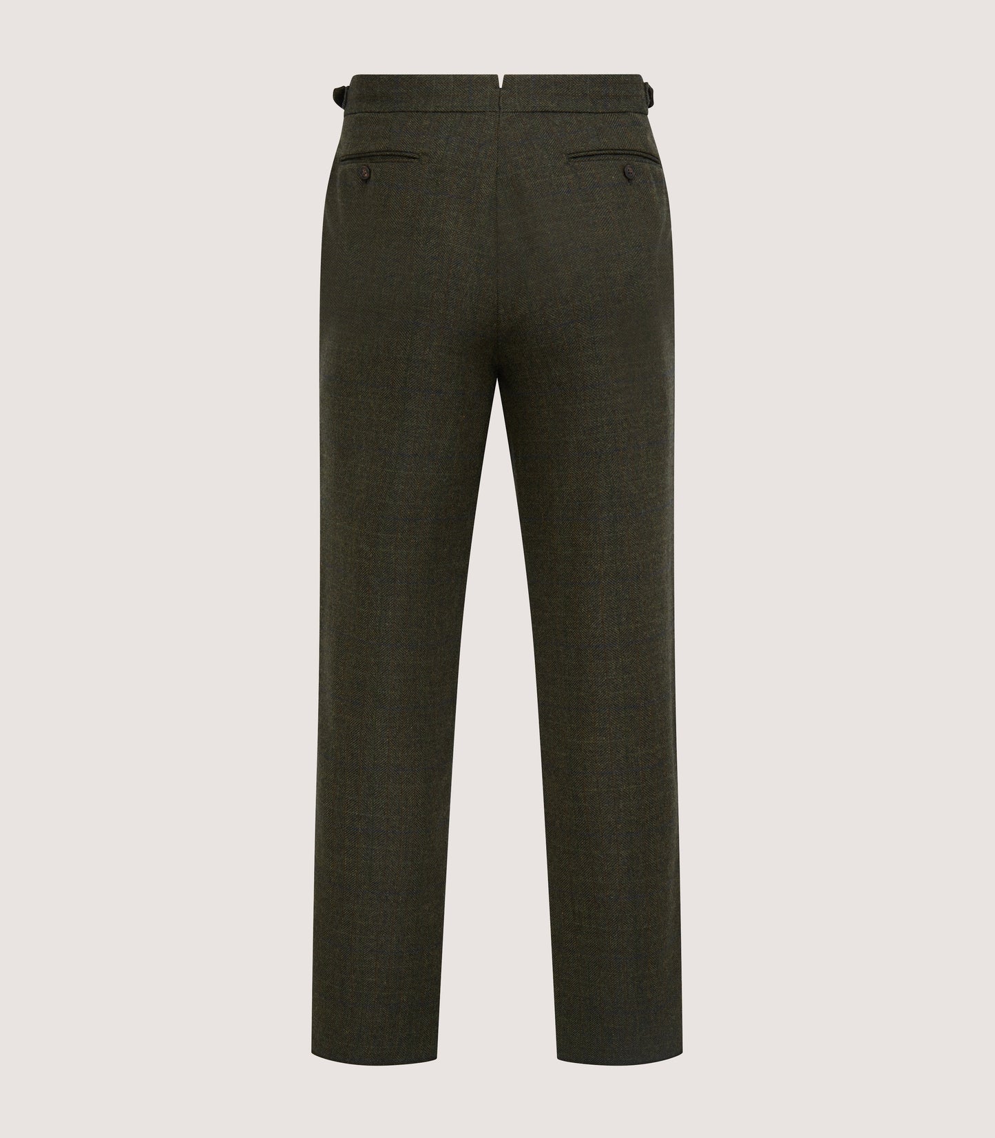 Men's Tweed Two Pleat Sporting Trousers In Strathbeg
