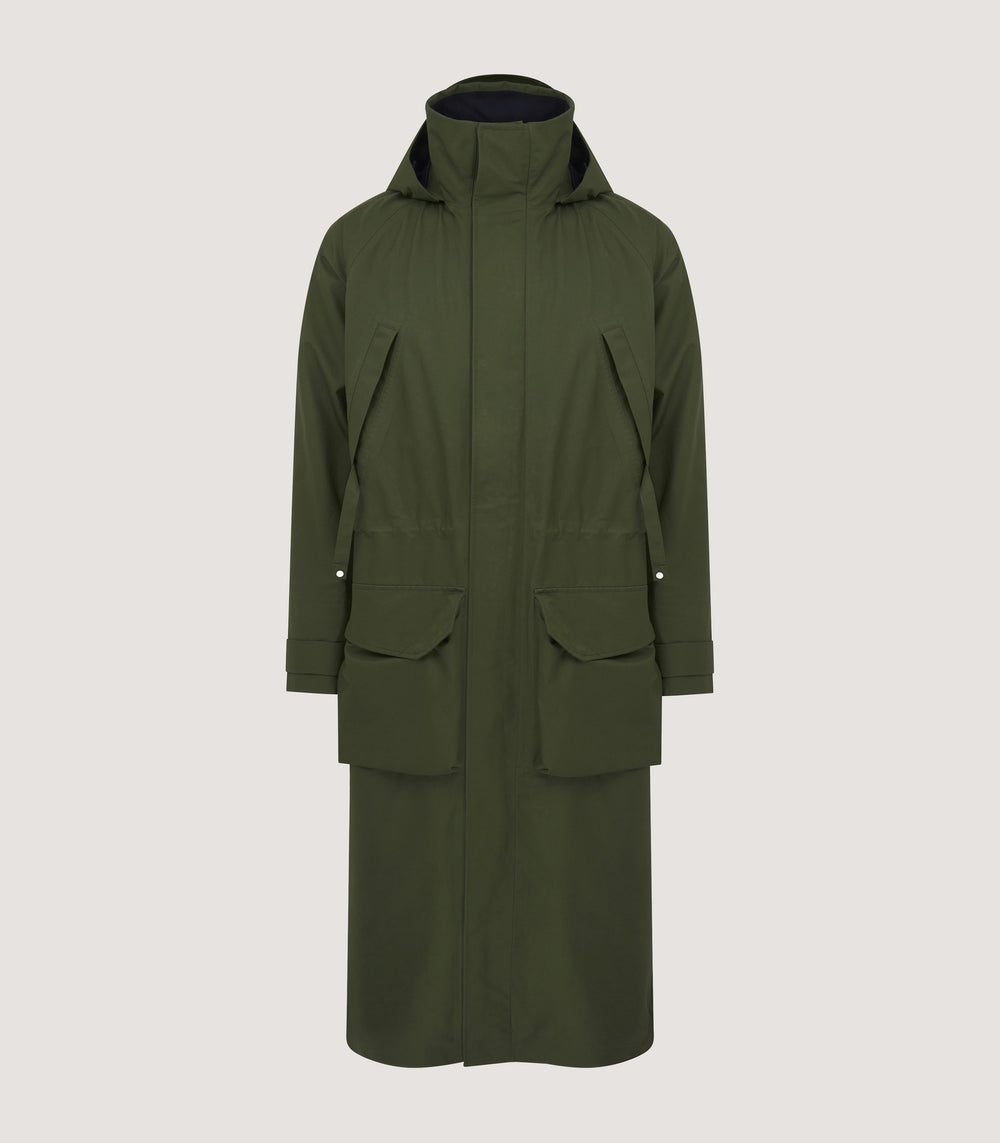 Technical Vatersay Sporting Cape In Rifle Green