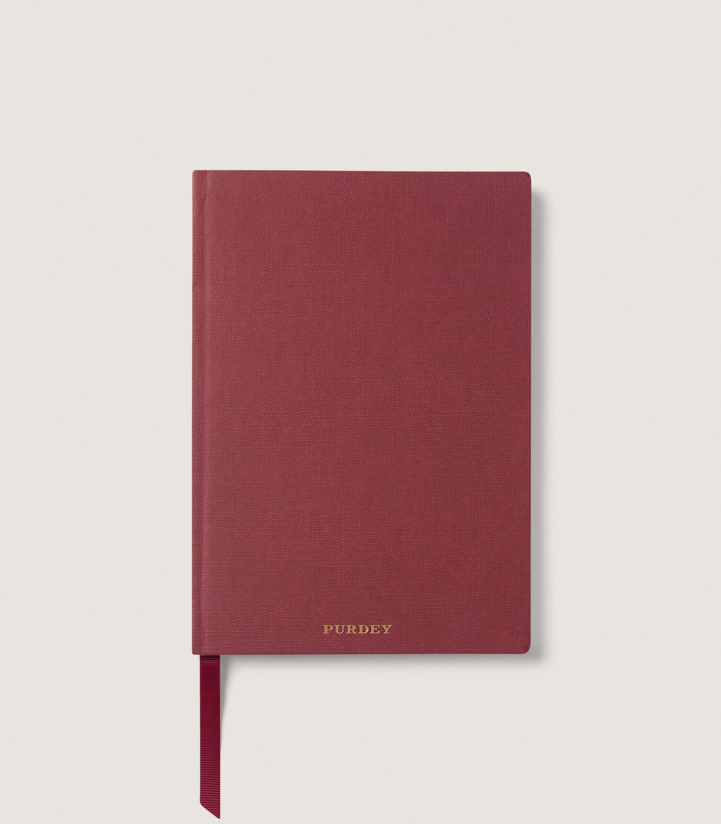 Purdey Notebook in Burgundy