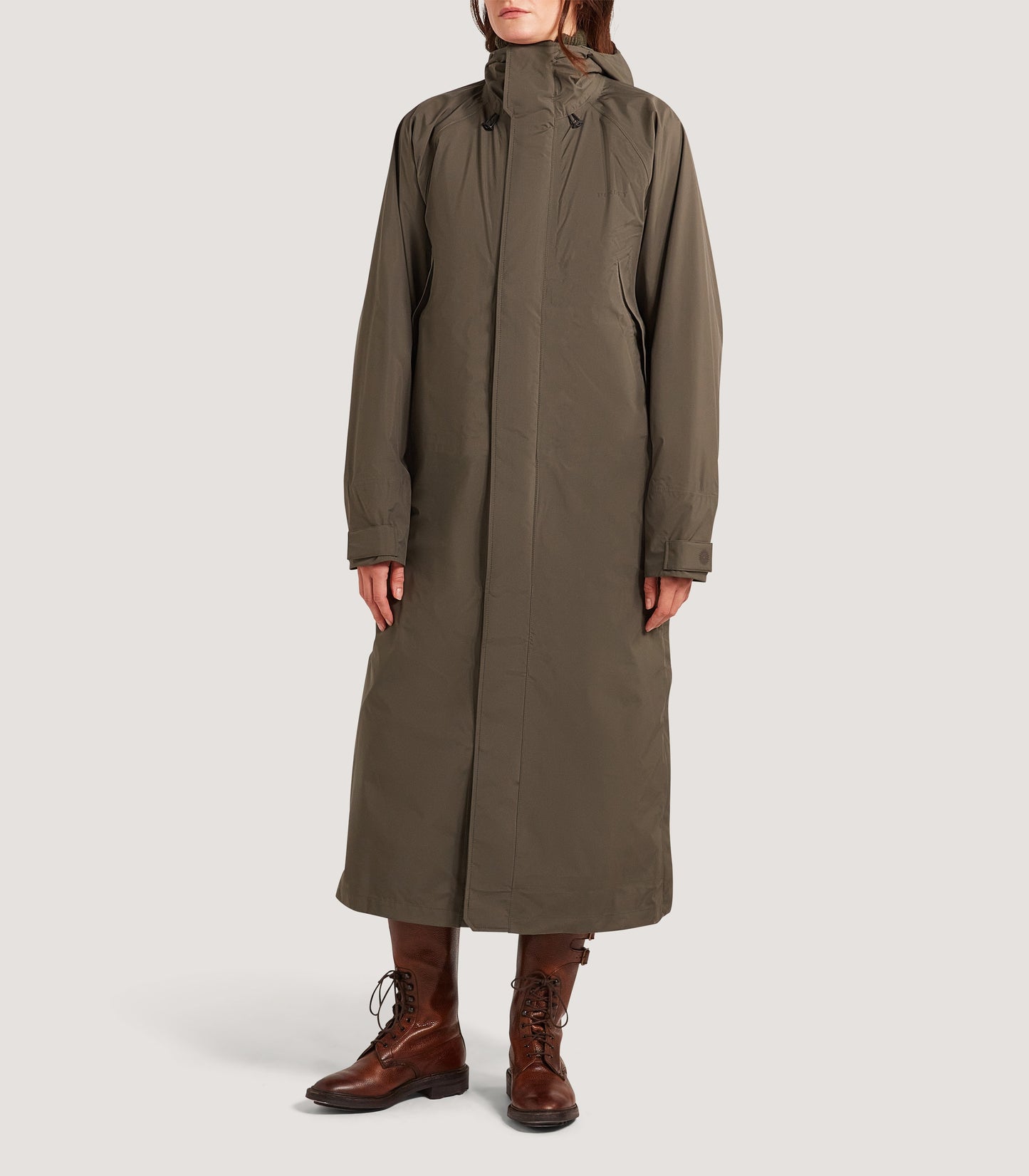 Stafford Lightweight Packable Cape in Drab