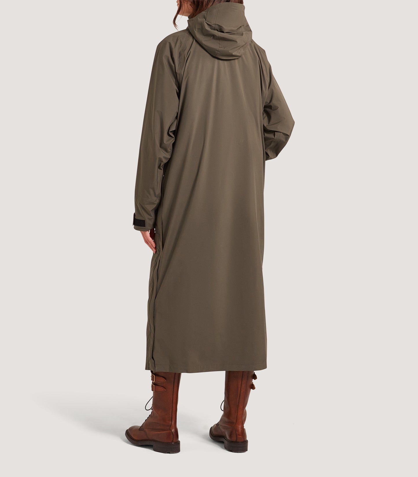 Stafford Lightweight Packable Cape in Drab
