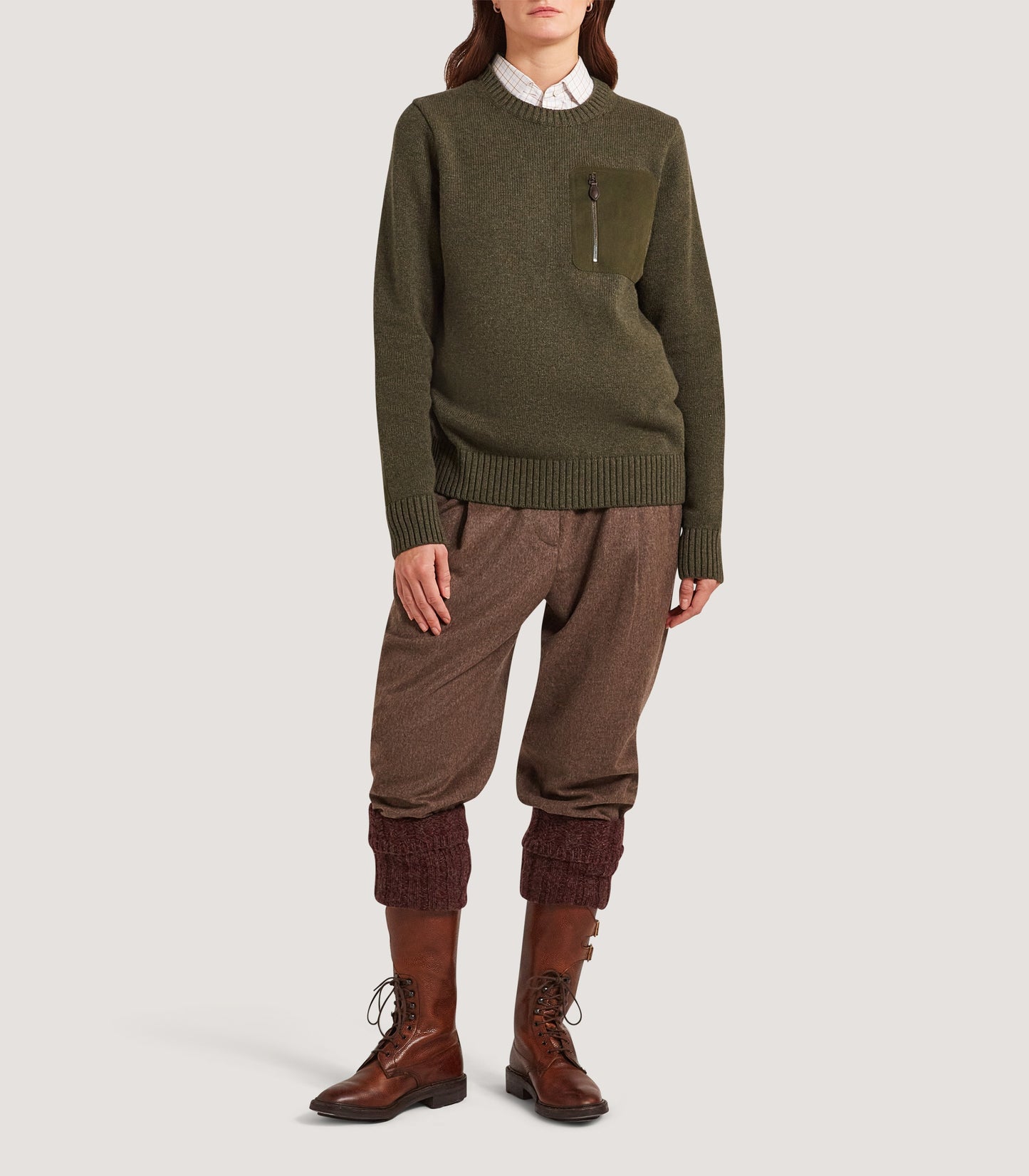 Sandwick Sweater in Loden