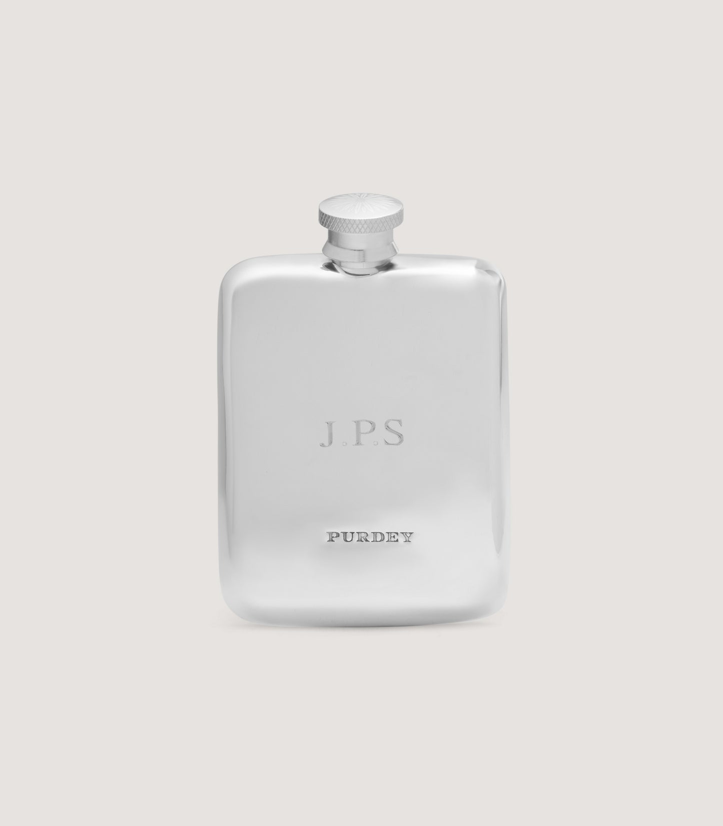 Shirt Flask With Funnel In Pewter