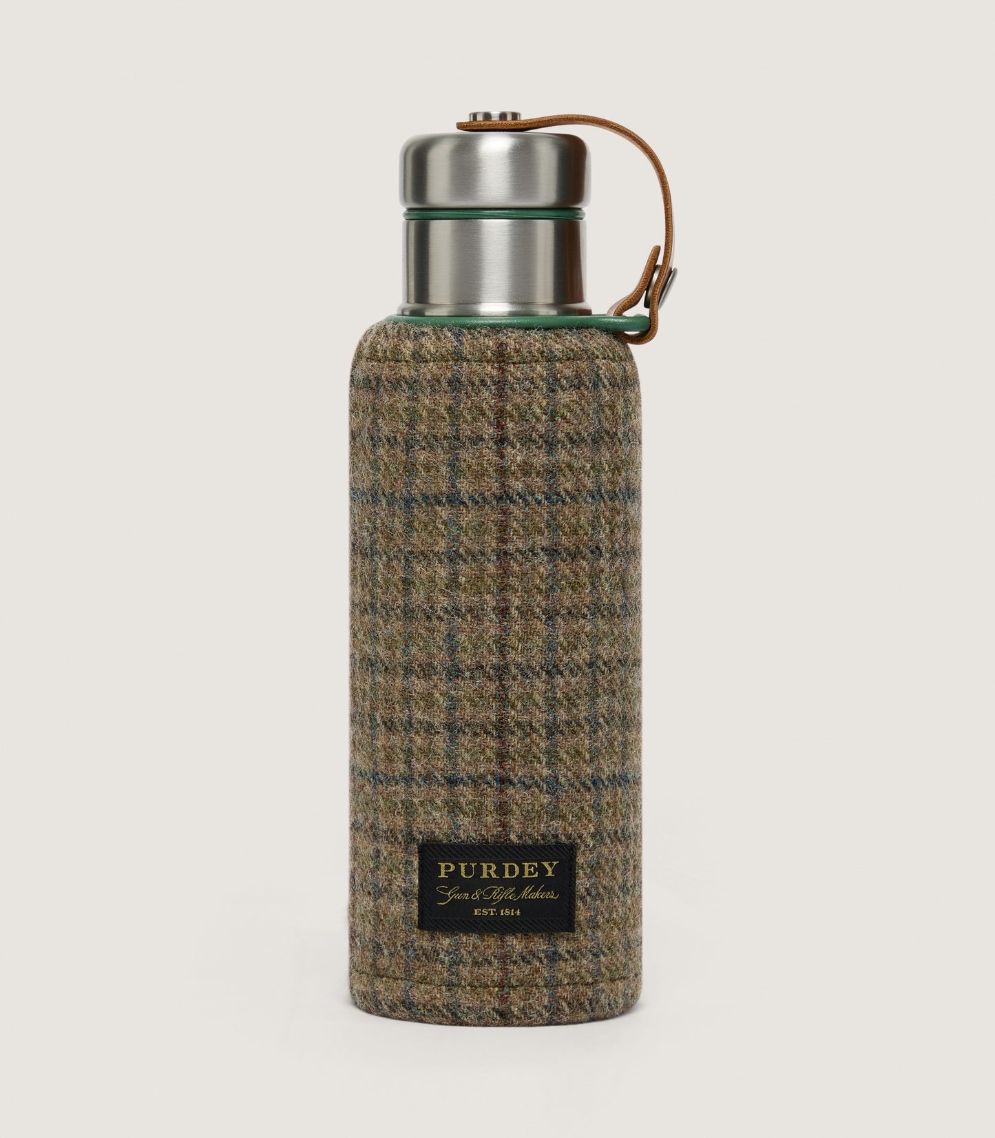 Tweed Insulated Flask in Maree