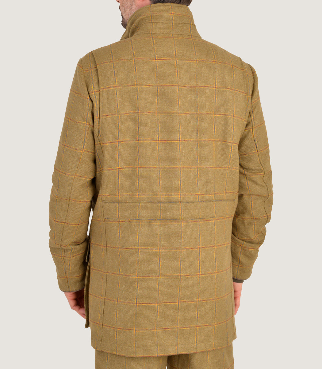 Men's Technical Tweed Field Coat In Berkshire