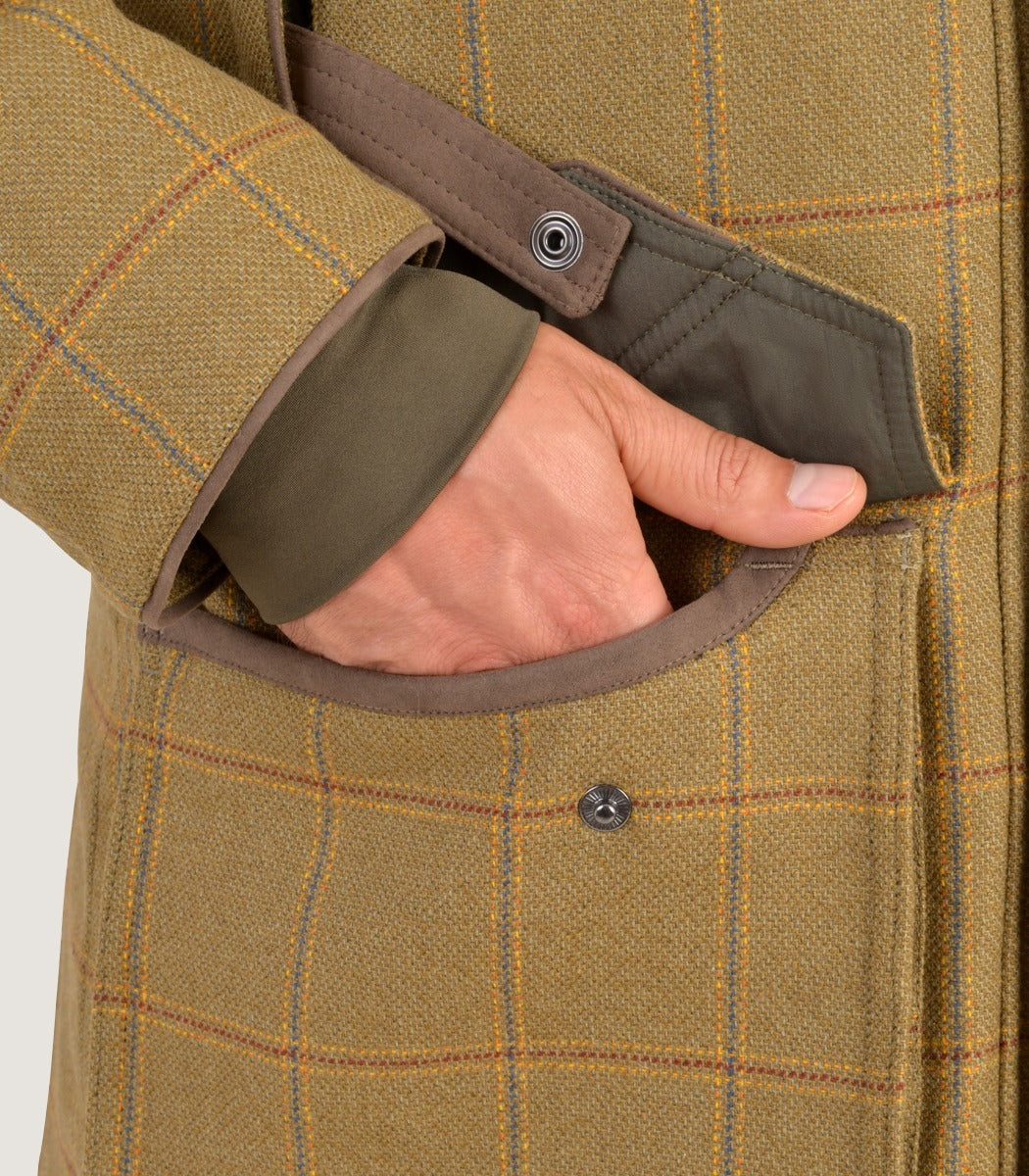 Men's Technical Tweed Field Coat In Berkshire