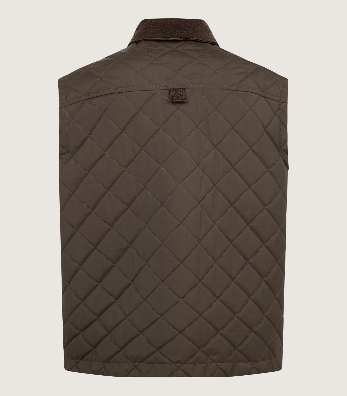 Men's Padded Barn Gilet in French Clay