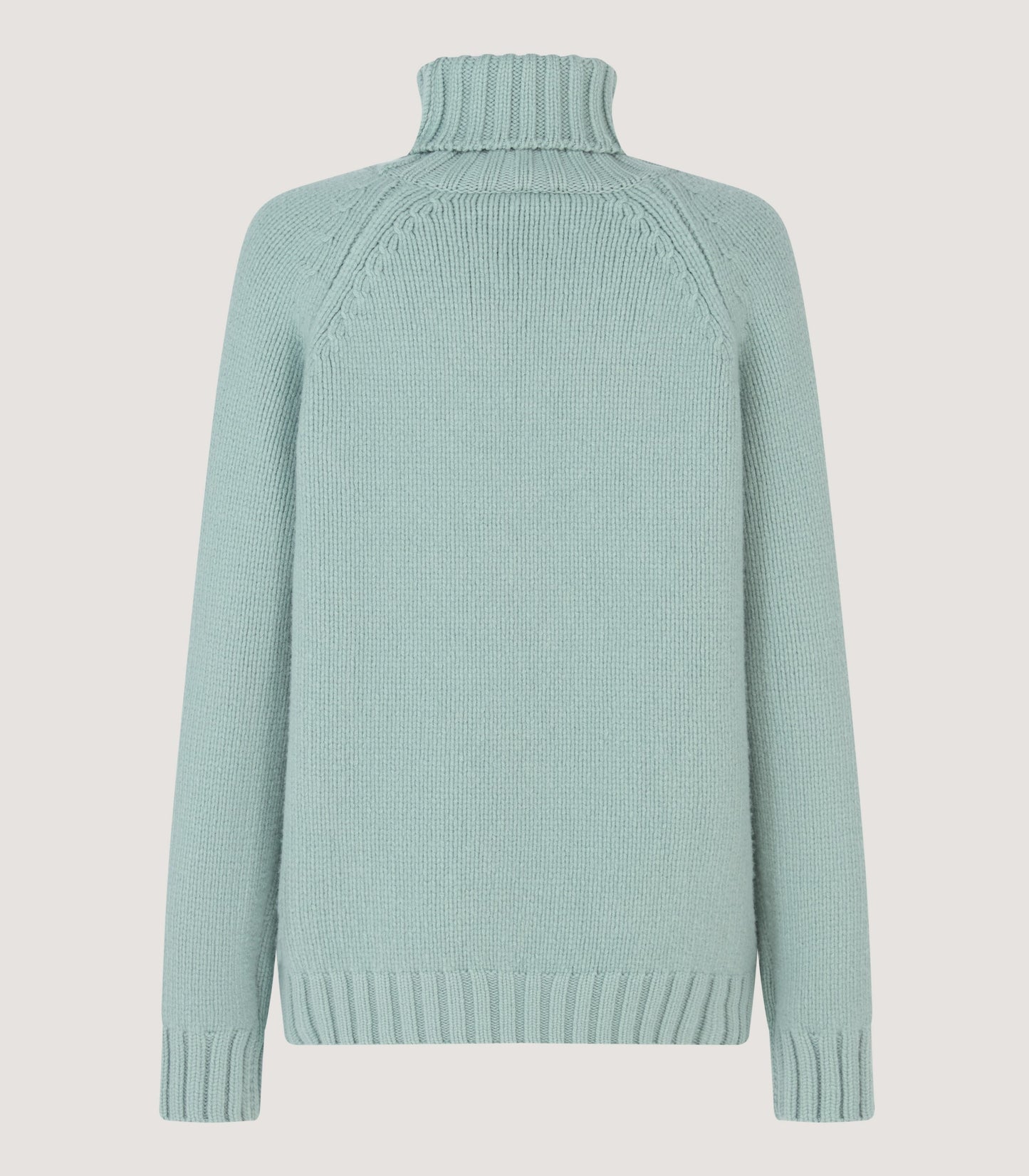Women's Montague Roll Neck Sweater in Sage