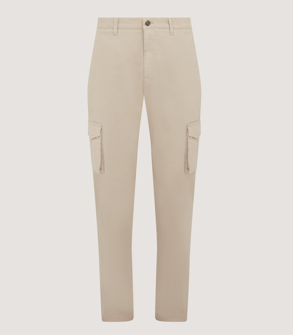 Men's Cargo Trouser in Stone
