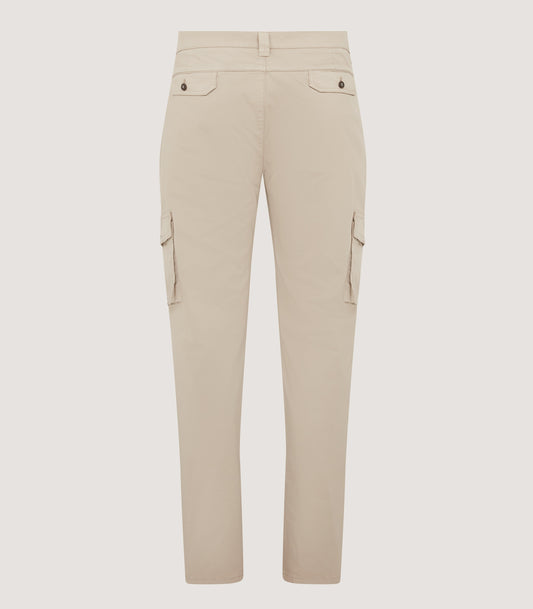 Men's Cargo Trouser in Stone