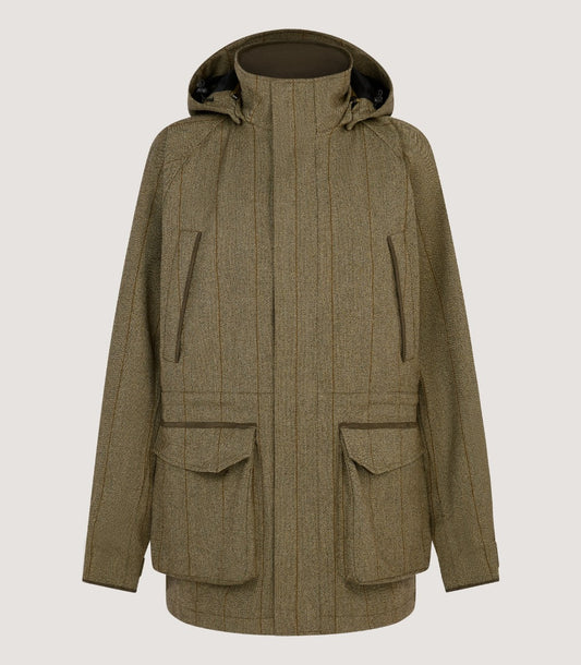 Men's Technical Tweed Yorkshire Field Coat In Cairn Tweed