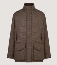Men's Cashmere Tweed Raglan Field Coat in Torridon Check