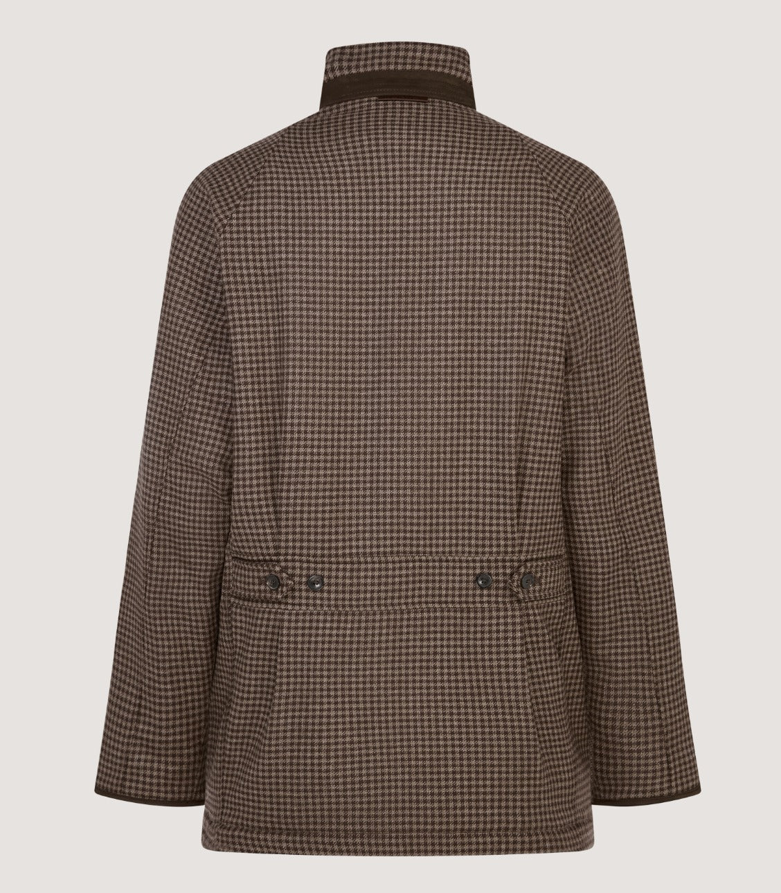 Men's Cashmere Tweed Raglan Field Coat in Torridon Check