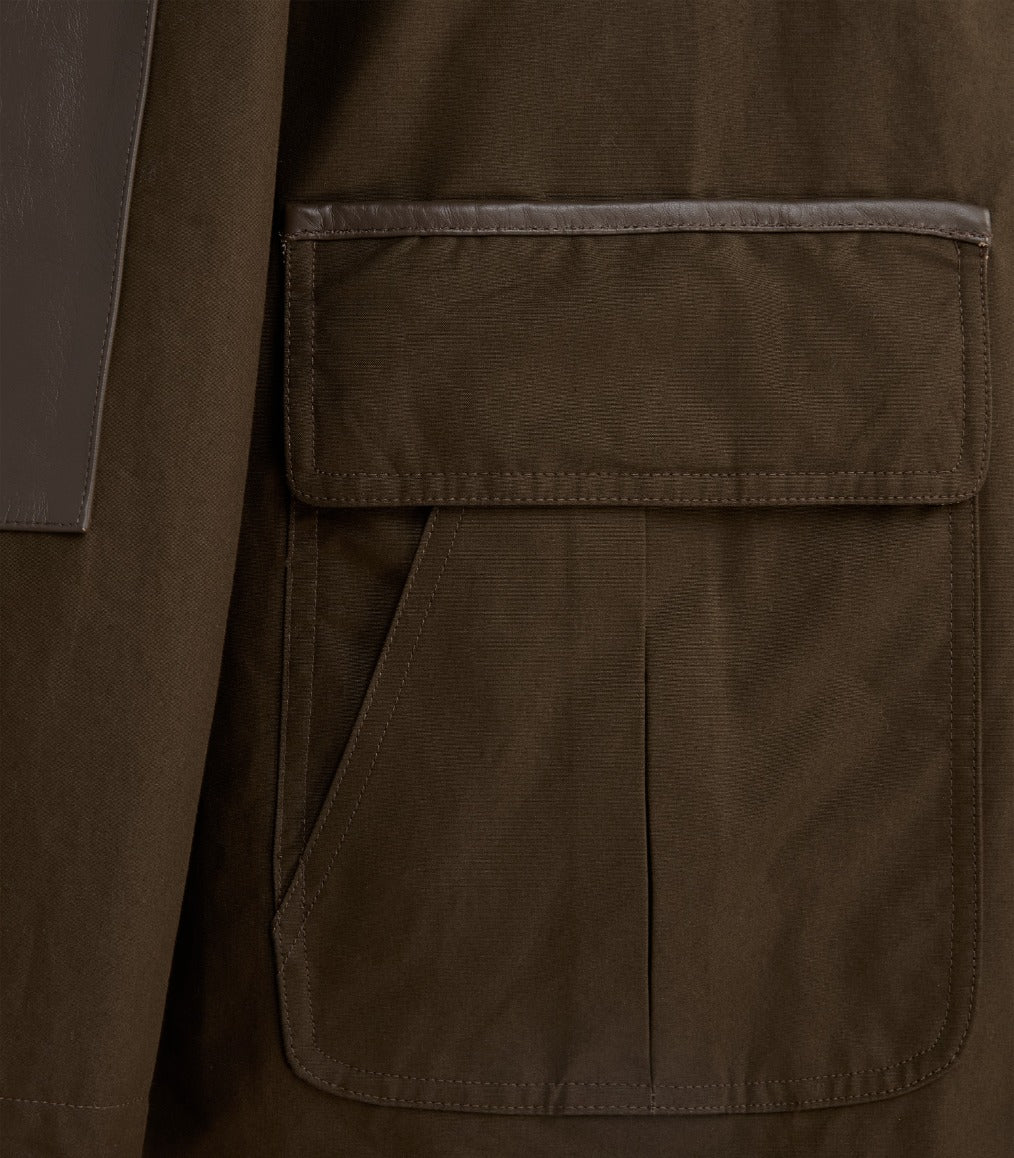 Men's Kingsley Travel Jacket in Coffee