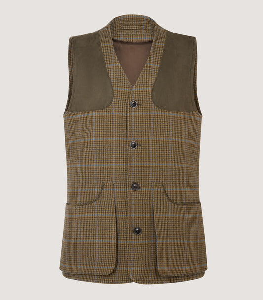 Men's Tom Purdey Tweed Shooting Vest
