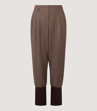 Women's Cashmere Tweed Shooting Breeks With Storm Cuff in Torridon Check