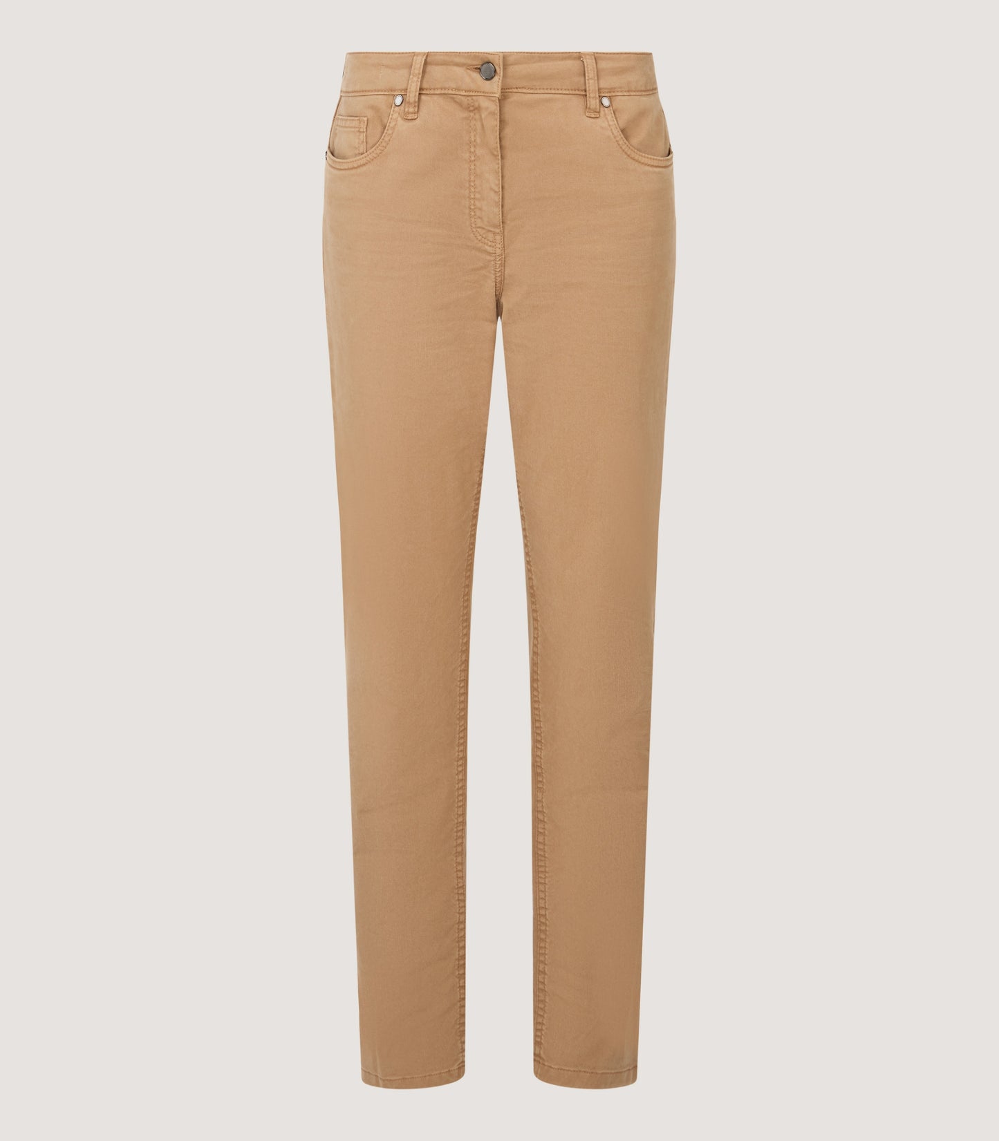 Women's Five Pocket Trousers in Khaki