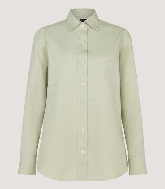 Women's Textured Shooting Shirt in Sage