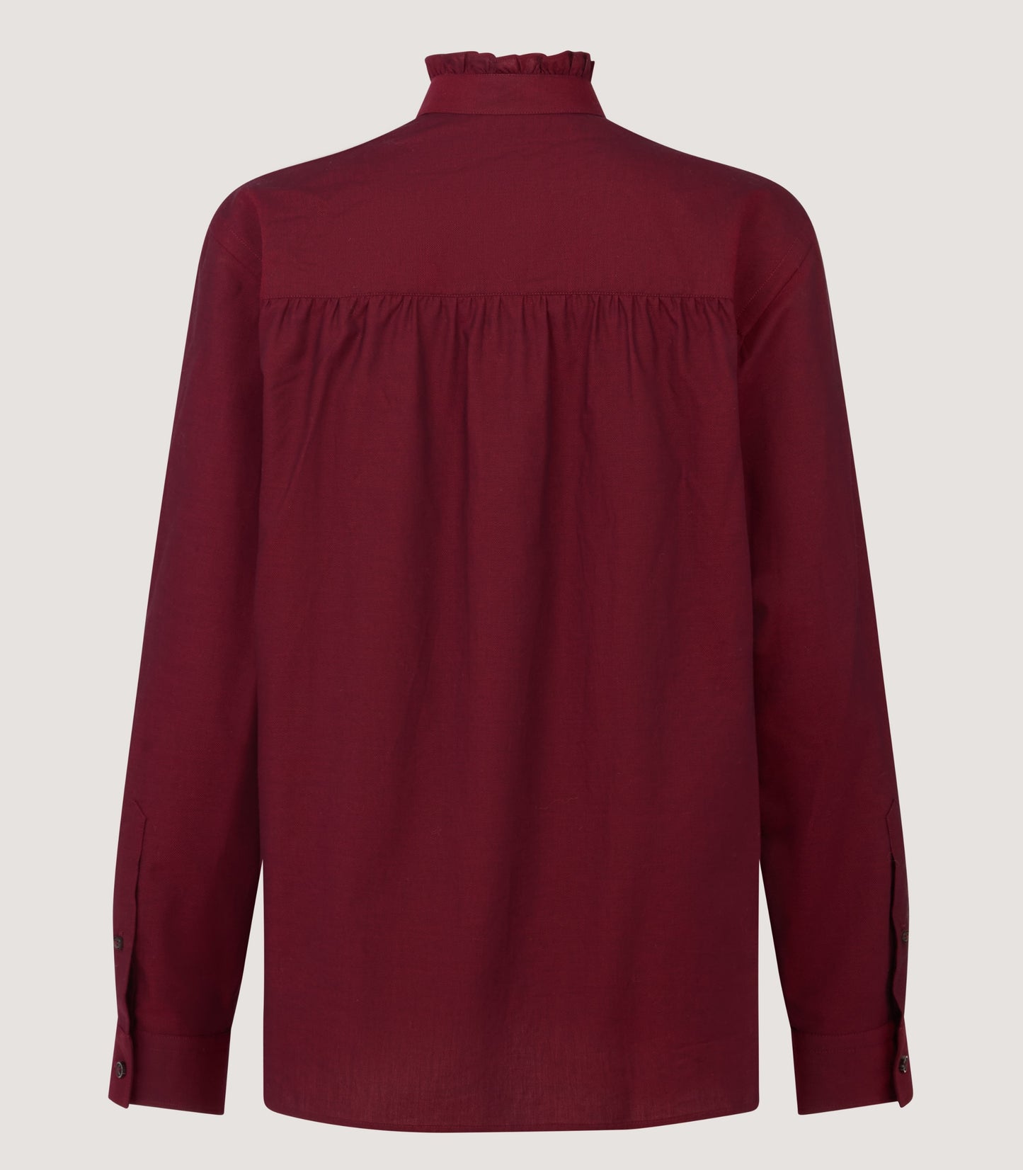 Women's Pie Crust Shirt in Audley Red