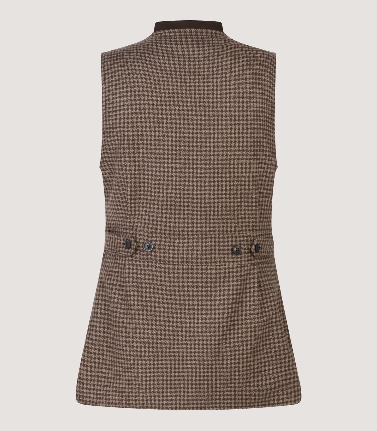 Women's Cashmere Tweed Shooting Vest in Torridon Check