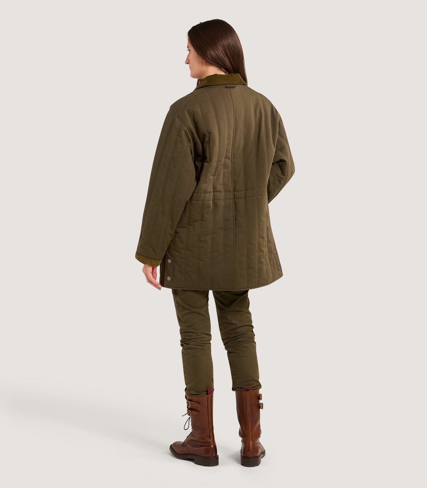 Women's Winter Vita Clipper Coat in Loden
