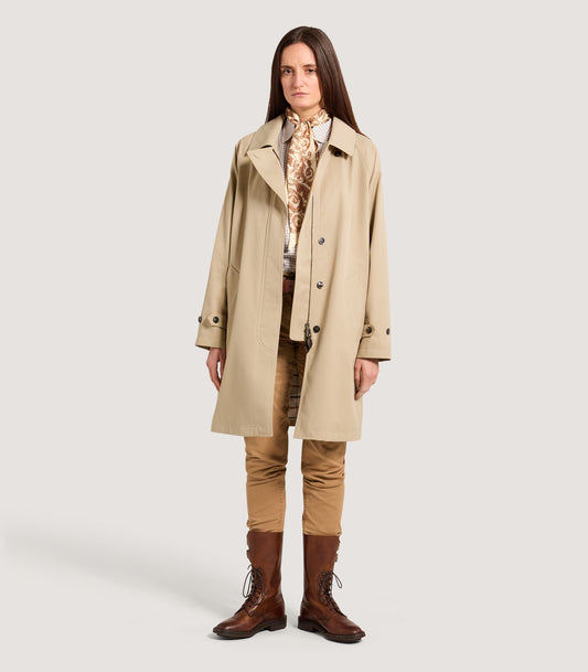 Women's Mey Storm Coat in Beige