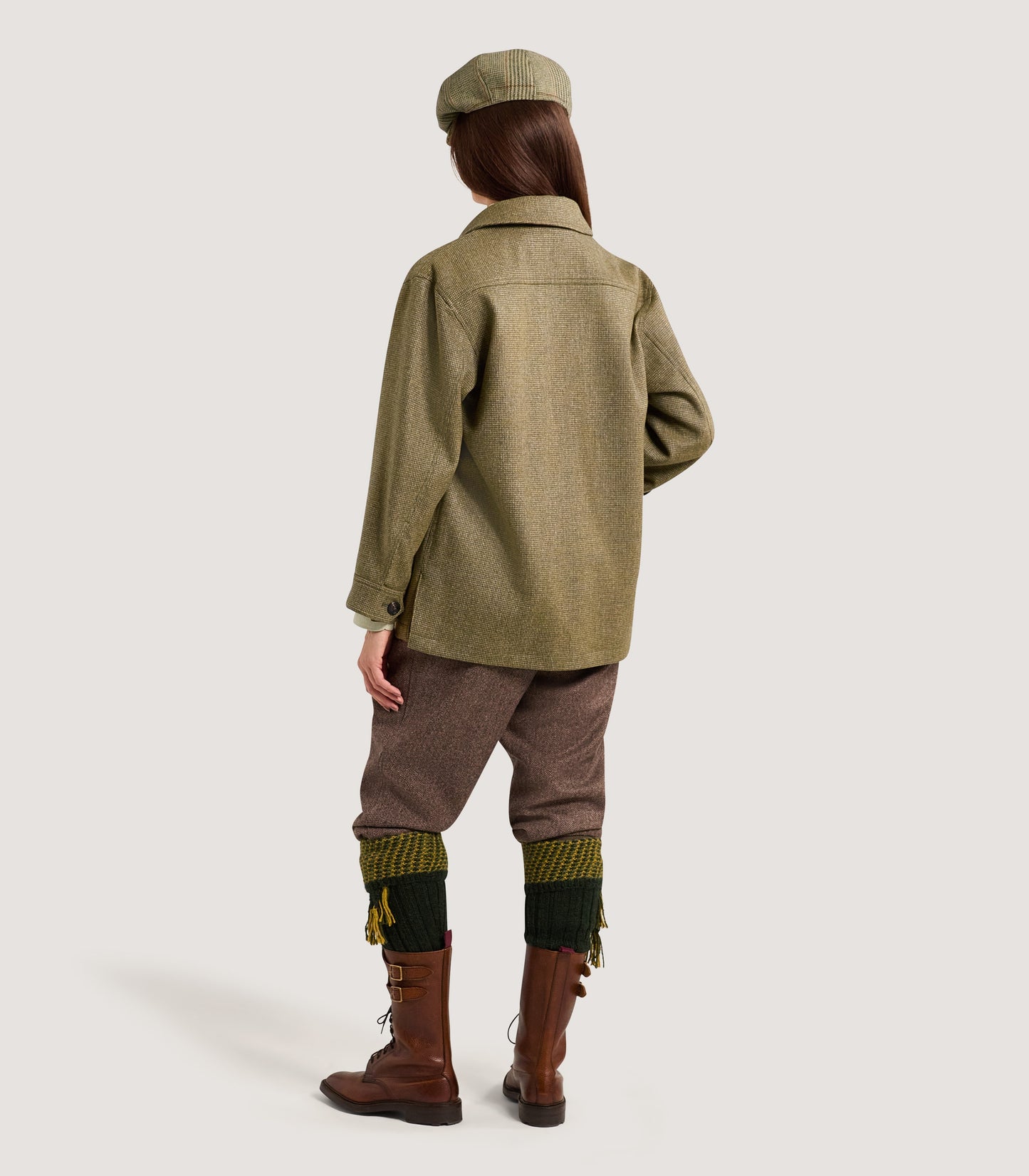 Women's Cawdor Jacket in Garden Check