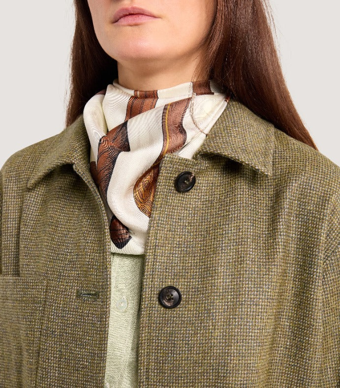 Women's Cawdor Jacket in Garden Check