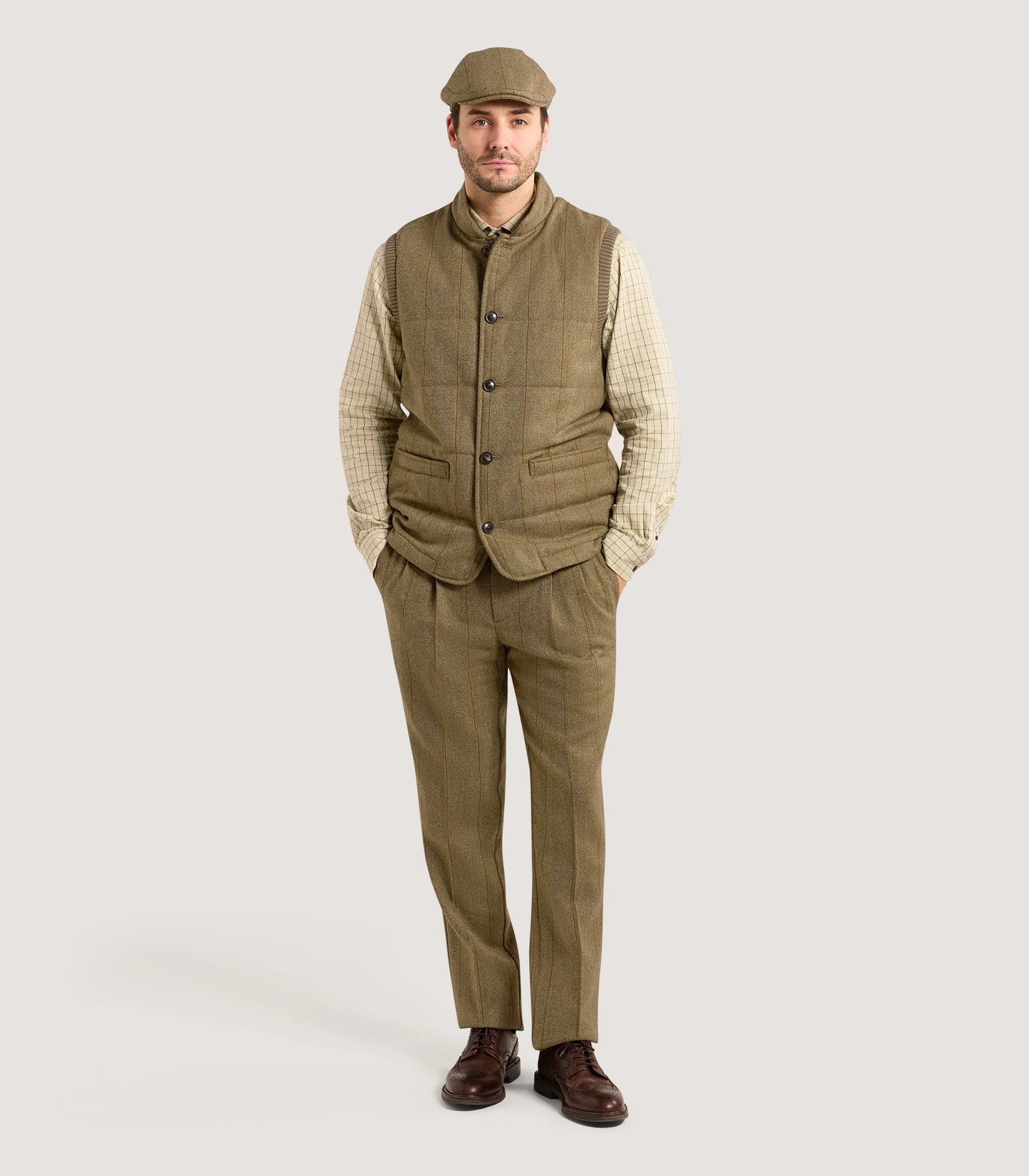 Men's Tweed Sporting Trouser in Cairn Tweed