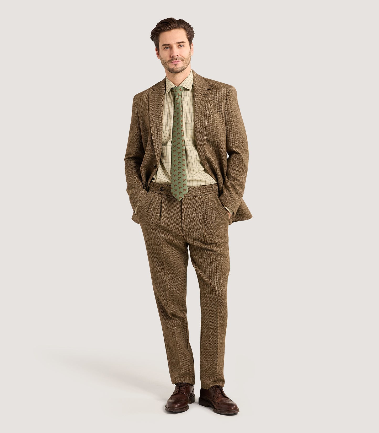 Men's Tweed Sporting Trouser in Taymoor Tweed