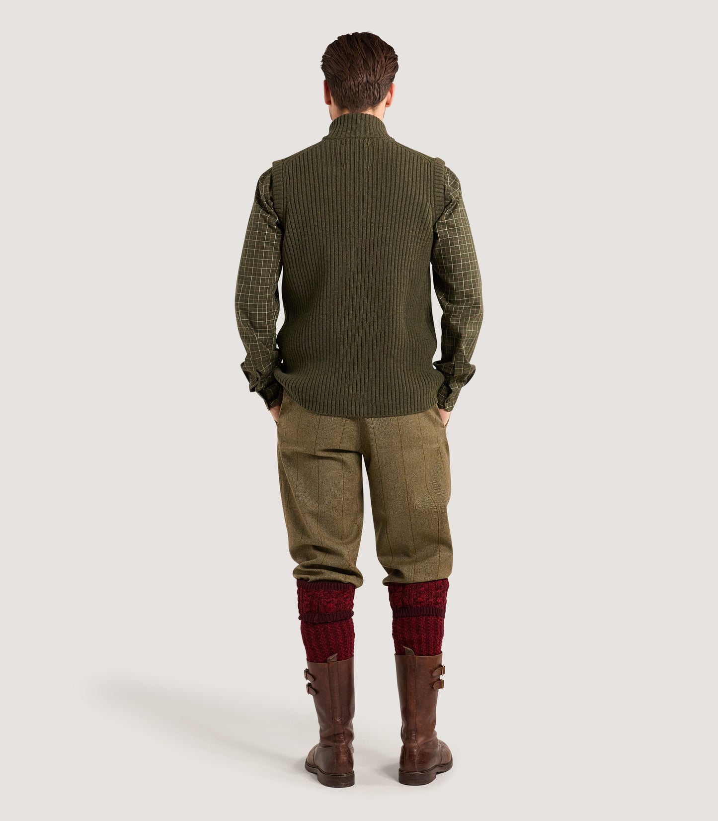 Men's Technical Tweed Breek With Storm Cuff In Cairn Tweed
