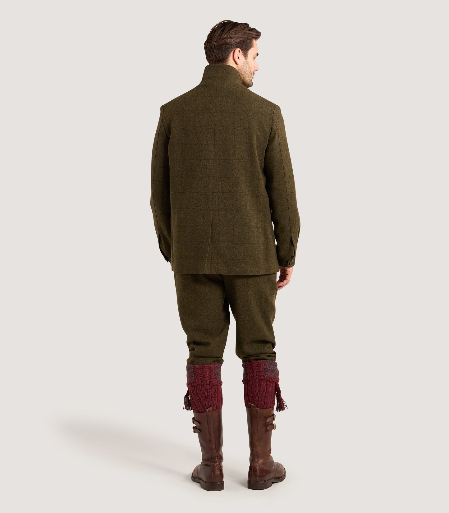 Men's Tweed Twickenham Jacket in Frederick Box Check