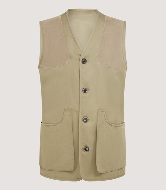 Men's Kruger Shooting Vest in Grass